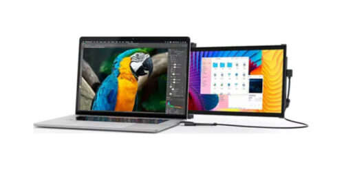 Mobile Pixels Duex Plus DS 13 inch LCD Portable Monitor - Black Northinex-IT Solutions-Vancouver-BC
